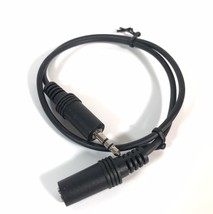 C2G Cables A Go 40405 3.5mm M/F Audio Es Estéreo Cable Alargador, 0.5m - Negro - $8.90