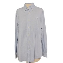 Classic Fit Gingham Oxford Button Down Cotton Shirt Size Medium - £19.72 GBP