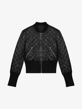 Stylish Black Quilted Leather Jacket Women 100% Lambskin Bomber Biker Jacket - £132.86 GBP+