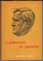 A Portrait Of Pancho (1965) Winston Bode Signed - J. Frank Dobie Biography Hc - £21.57 GBP