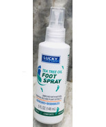 Lucky Super Soft Tea Tree Oil Foot Spray 5 fl. oz. Refreshes/Deodorizes ... - $10.59 CAD