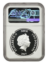 Niue: 2017 Star Wars Boba Fett $2 NGC Proof 70 UCAM (With Box and COA) - £411.90 GBP