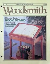 Woodsmith Magazine, No. 82 - Heirloom Book Stand Project - $141.21 MXN