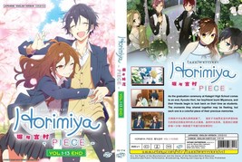 Anime Dvd~English DUBBED~Horimiya:Piece(1-13End)All Region+Free Gift - £12.46 GBP