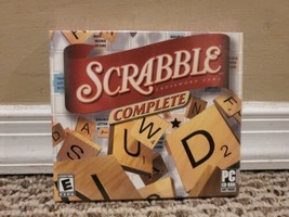 Scrabble 2004 Complete Crossword Game (PC CD Rom) Windows 98/Me/XP Hasbro New - £22.76 GBP