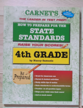  How to Prepare for the State Standards - Carney&#39;s Test Prep Grade 4 - £14.15 GBP