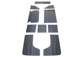 For Vw T2 Bus Interior Side Panel Set 10 Pcs Grey / 06-1967 - 07 -1970 Early S - $564.20