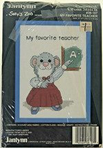 Janlynn My Favorite Teacher Stitch Kit - $15.72
