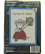 Janlynn My Favorite Teacher Stitch Kit - £12.36 GBP