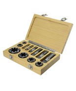 Drill America 12 Piece Carbon Steel Npt Pipe Tap And Die Set, 1/8&quot;, 1/4&quot;... - £132.00 GBP