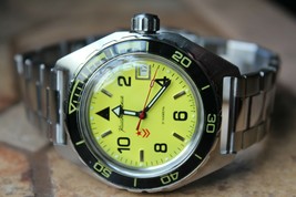 Vostok Komandirskie Military Mechanical Automatic Russian wrist watch 650855 - $119.99