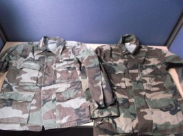 2 Qt H/C Temp Battle Dress Woodland Bdu Jacket Coat Specific Defect Medium Reg - £21.35 GBP