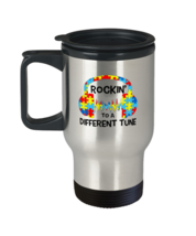 Coffee Travel Mug  Funny rockin&#39; to a different tune  - £19.71 GBP
