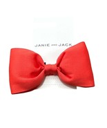 Janie and Jack Bow Barrette Poppy Red OS New with tags - $16.24 CAD