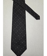 SILK 100% Geometric Black Tie 58&quot; L  x 3.75&quot; W - $14.84