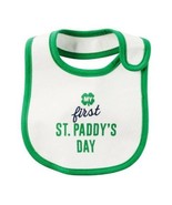 Holiday Bib St. Paddy&#39;s Day Baby St. Patricks Day Carters My First Green... - £5.52 GBP