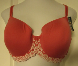 Wacoal Embrace lace Underwire bra size 38DD Style 853191 Coral (631) - £22.41 GBP