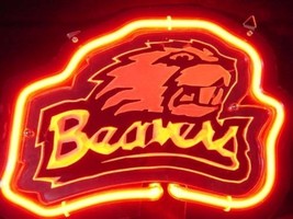 New NCAA Oregon State Beavers 3D Beer Bar Neon Light Sign 10&quot;x8&quot; [High Quality] - £55.14 GBP