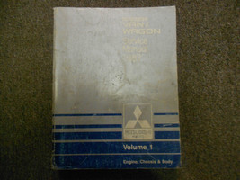 1987 MITSUBISHI Van Wagon Service Repair Shop Manual Volume 1 Engine Chassis OEM - $39.94