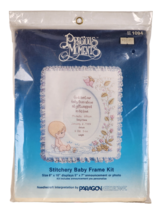 Precious Moments Stitchery Baby Frame Kit By Paragon Needlecraft NEW 8&quot; x 10&quot; - £11.04 GBP