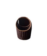 Basket Vintage BoHo Rattan Basket Plant Holder - $284.92 MXN