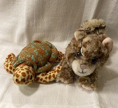 2 American Girl Doll DGT34 Margay Cat DGT36 Sea Turtle Stuffed Animal Plush Toy - $20.99