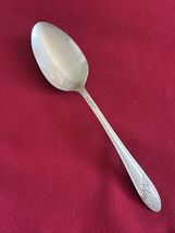 VTG Queen Bess II (1946) Solid Serving Spoon Oneida 8-1/4" - $7.91