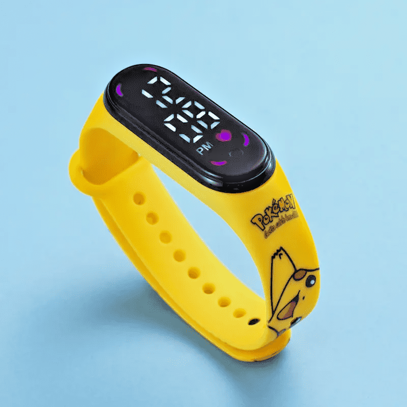 Primary image for Pokemon Pikachu LED Watch With Silicone Band (Waterproof up to 5M)