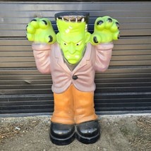  Vintage 36&quot; Frankenstein Monster Halloween Blow Mold  Lighted General F... - £118.48 GBP