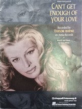 Taylor Dayne Cant Get Enough of Your Love Sheet Music PVG - Used - £2.34 GBP