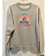 Disney Parks WDW Cinderella Castle Sweatshirt Stoney Clover Lane Grey Me... - $176.01 CAD
