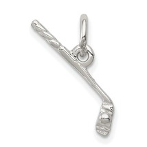 Sterling Silver Golf Club &amp; Ball Charm Pendant Jewelry 19mm x 10mm - £10.01 GBP