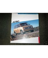 1986 Chevrolet  Astro Brochure - £1.13 GBP