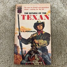 The Return of the Texan Western Paperback Book by L.L. Foreman Action 1958 - £9.54 GBP