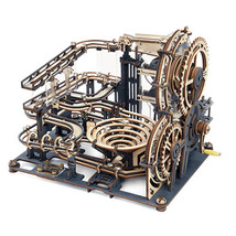 Robotime Marble Run 3D Wooden Puzzle - Night City - £78.40 GBP