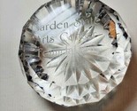 Waterford Crystal Paperweight Garden State Arts Center Foundation NJ - $89.05