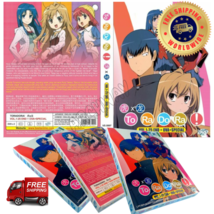 Toradora Complete TV Series Anime Vol .1 -25 End Dvd English Dubbed Region All - £24.66 GBP
