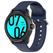 24mm Universal Small Waist Silicone Watch Band(Midnight Blue) - £2.36 GBP