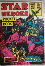 Star Heroes Pocket Book #4 Micronauts Etc 1980 Marvel Comics Uk 52pg Digest Vg+ - £19.39 GBP