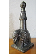 Heavy Cast Bronze Indian Elephant with Handle Doorstop From the 1940&#39;s - $107.18 CAD