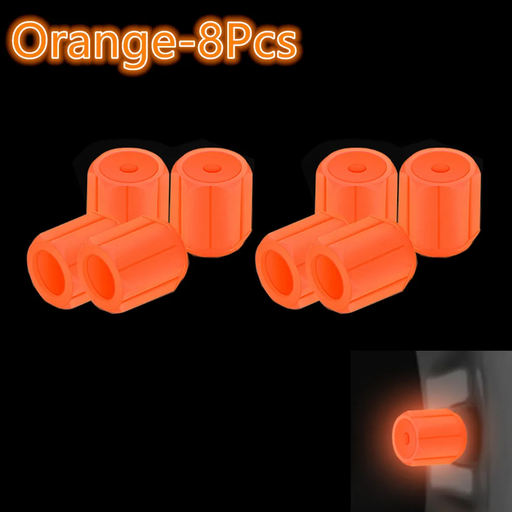 4/8/16Pcs  Valve Caps Glowing Tire Caps for Car Universal  Caps for Car Motorcyc - $49.90