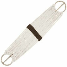Weaver Western Pony size Horse Saddle 26&quot; Heavy Rope Girth Cinch White w... - £15.94 GBP
