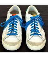 Nike Blazer Low &#39;77 Jumbo Men&#39;s 8.5 / Women&#39;s 10 White Blue Green – Exce... - $44.99