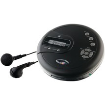 Gpx Gpxpc332B Personal CD Player FM Radio Shuffle Play Headphones Earbuds - $15.66