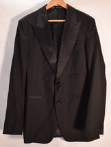 Zara Mens Tuxedo Jacket Black 40 NWT - £78.01 GBP