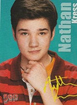 Nathan Kress Jennifer Stone teen magazine pinup clipping Bop beach pix I... - $4.88 CAD