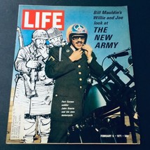 VTG Life Magazine February 5 1971 - Bill Mauldin&#39;s Willie &amp; Joe at The New Army - £10.59 GBP
