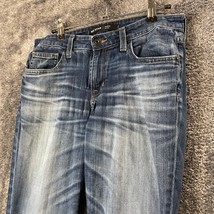 Big Star Jeans Womens 26R 30x25 Medium Wash Fade Maddie Skinny Stretch L... - £12.97 GBP