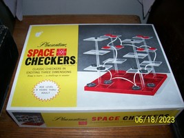 Vintage Pleasantine Space Checkers Set NMIB - £19.66 GBP