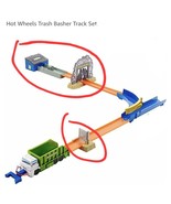 2016 Hot Wheels Trash Basher Playset Replacement Parts Gates & Dumpster 3 PC Lot - £9.31 GBP